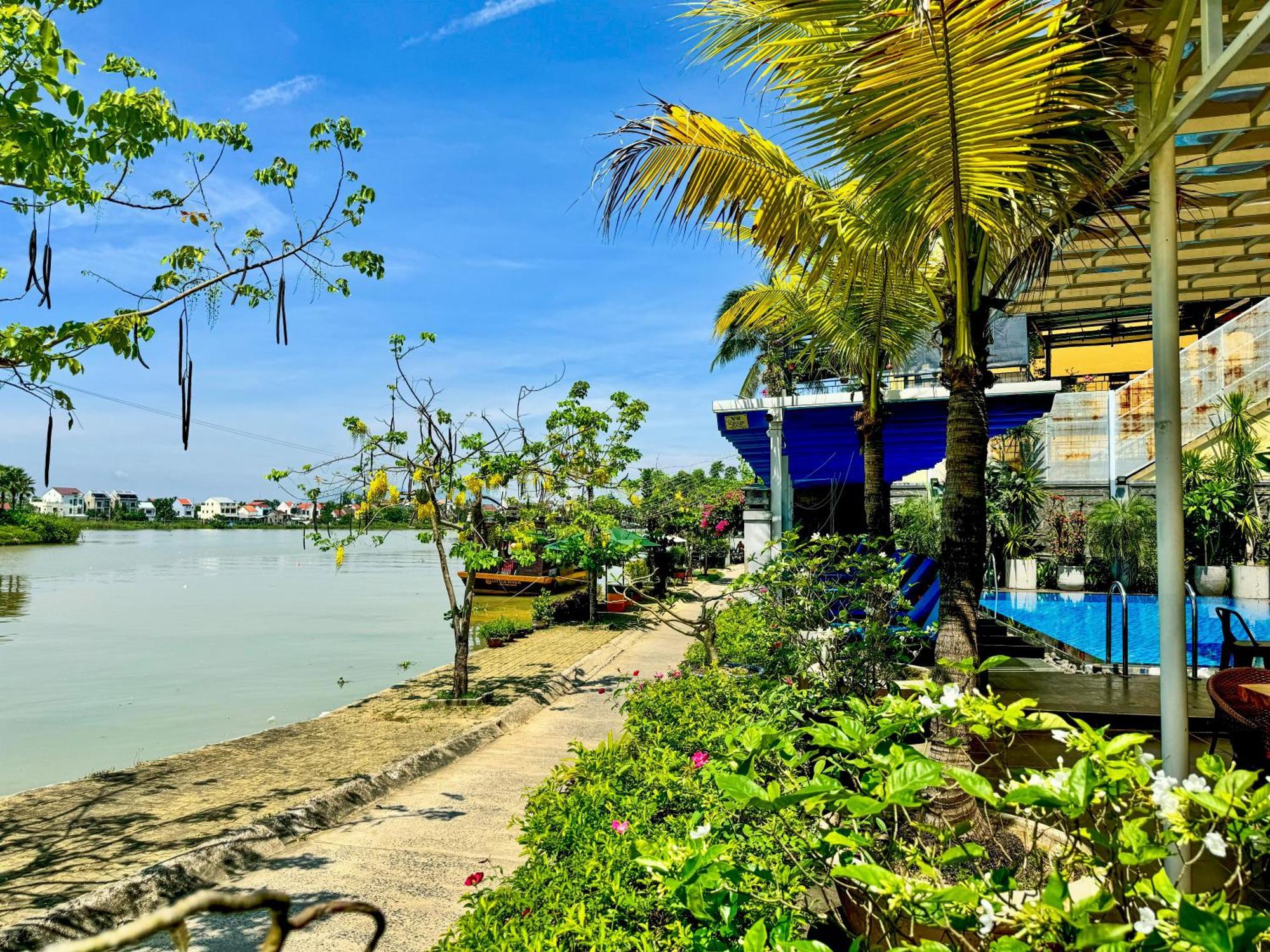 Riverside White House Hotel Hoi An Exterior foto