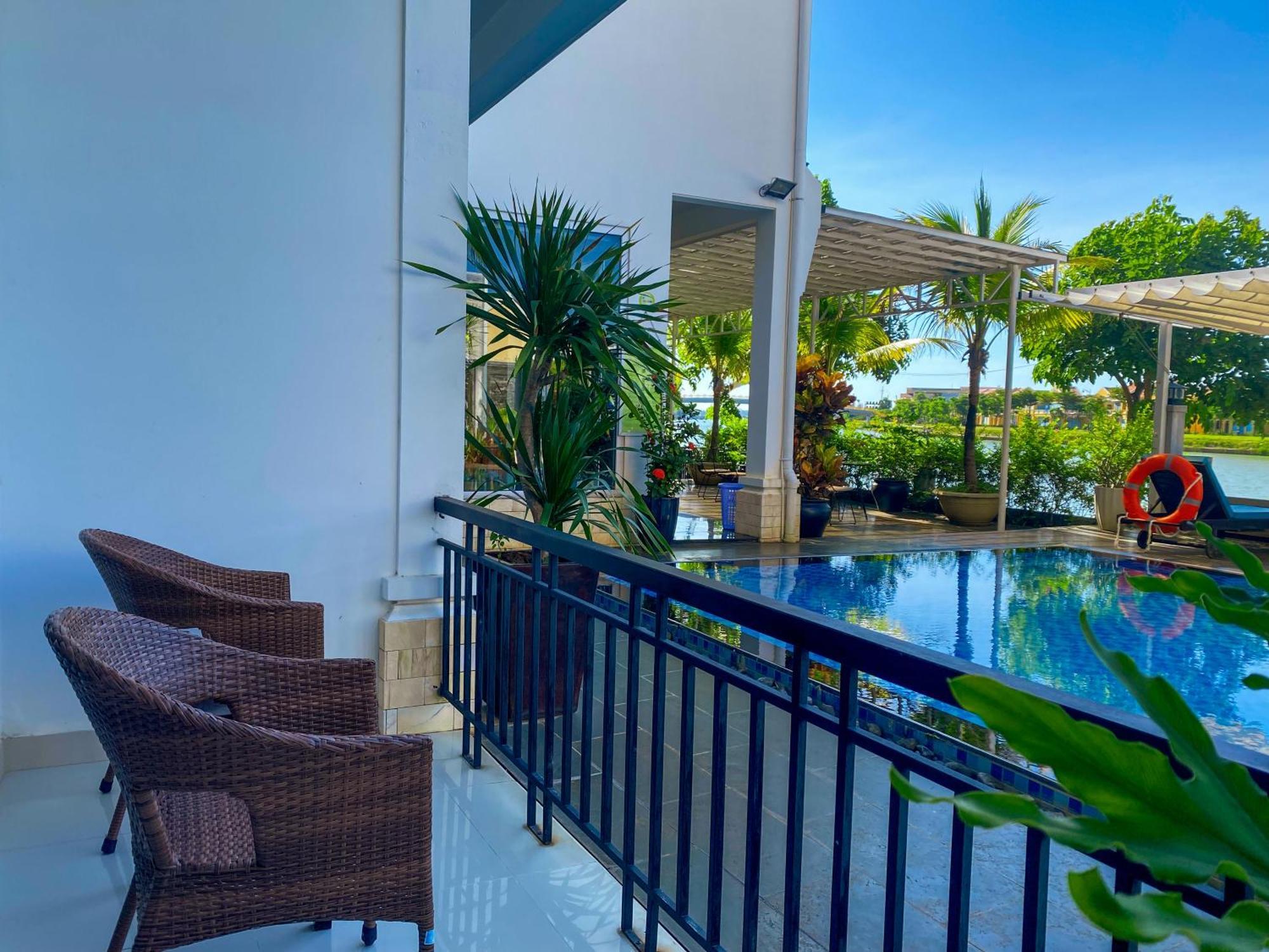 Riverside White House Hotel Hoi An Exterior foto