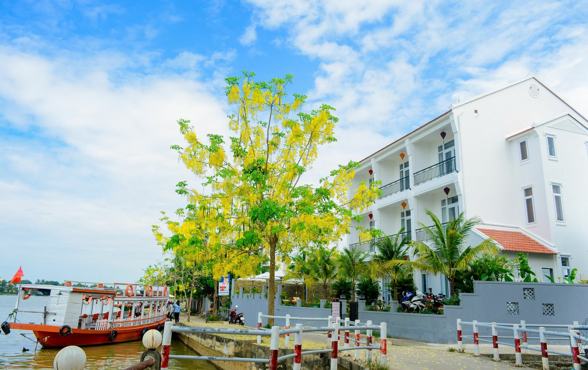 Riverside White House Hotel Hoi An Exterior foto